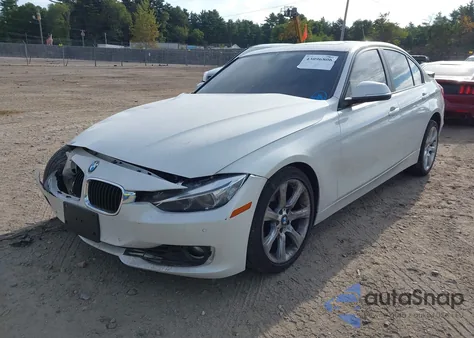 2015 BMW 328I из США, поврежденный, VIN WBA3A5G59FNS88358